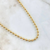 Cadena Militar 6Mm Diamantada 47.75 g / 65.5 cm / 6 mm Oro Amarillo 18K