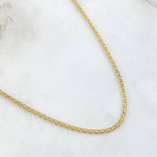 Cadena China 2.45gr / 50cm / +1 Oro 18K -