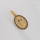 Dije Medalla Virgen Guadalupe 1.65g / 2.5cm Oro Amarillo 18K