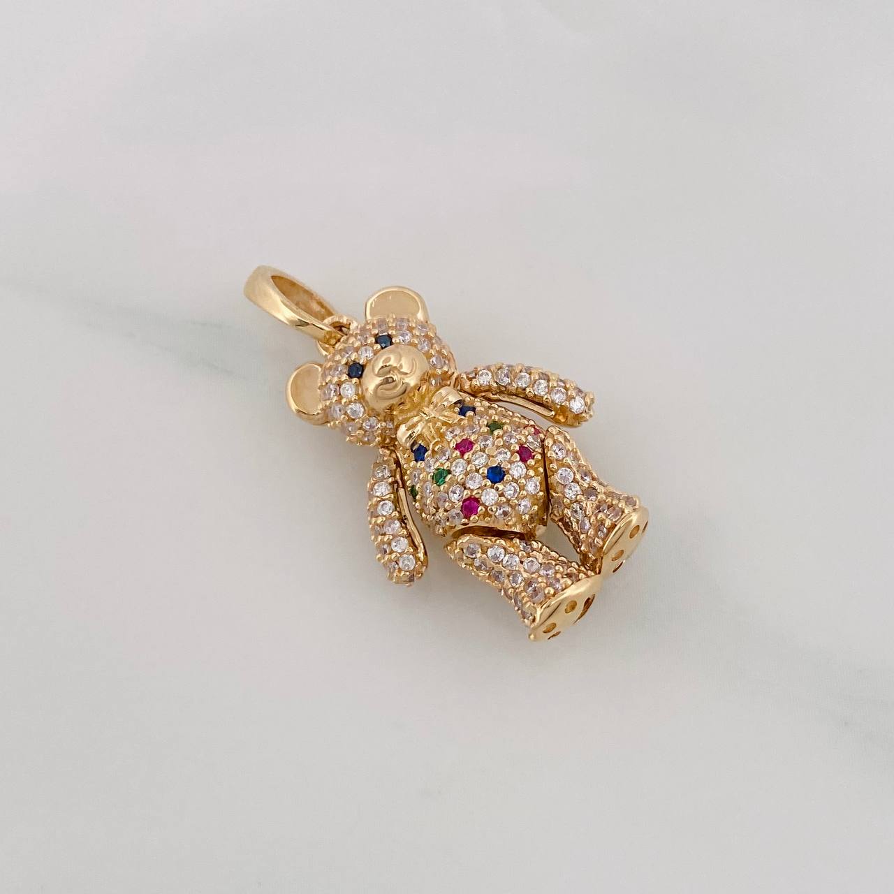 Dije Oso Articulado 5.85g / 3cm Oro Amarillo 18K