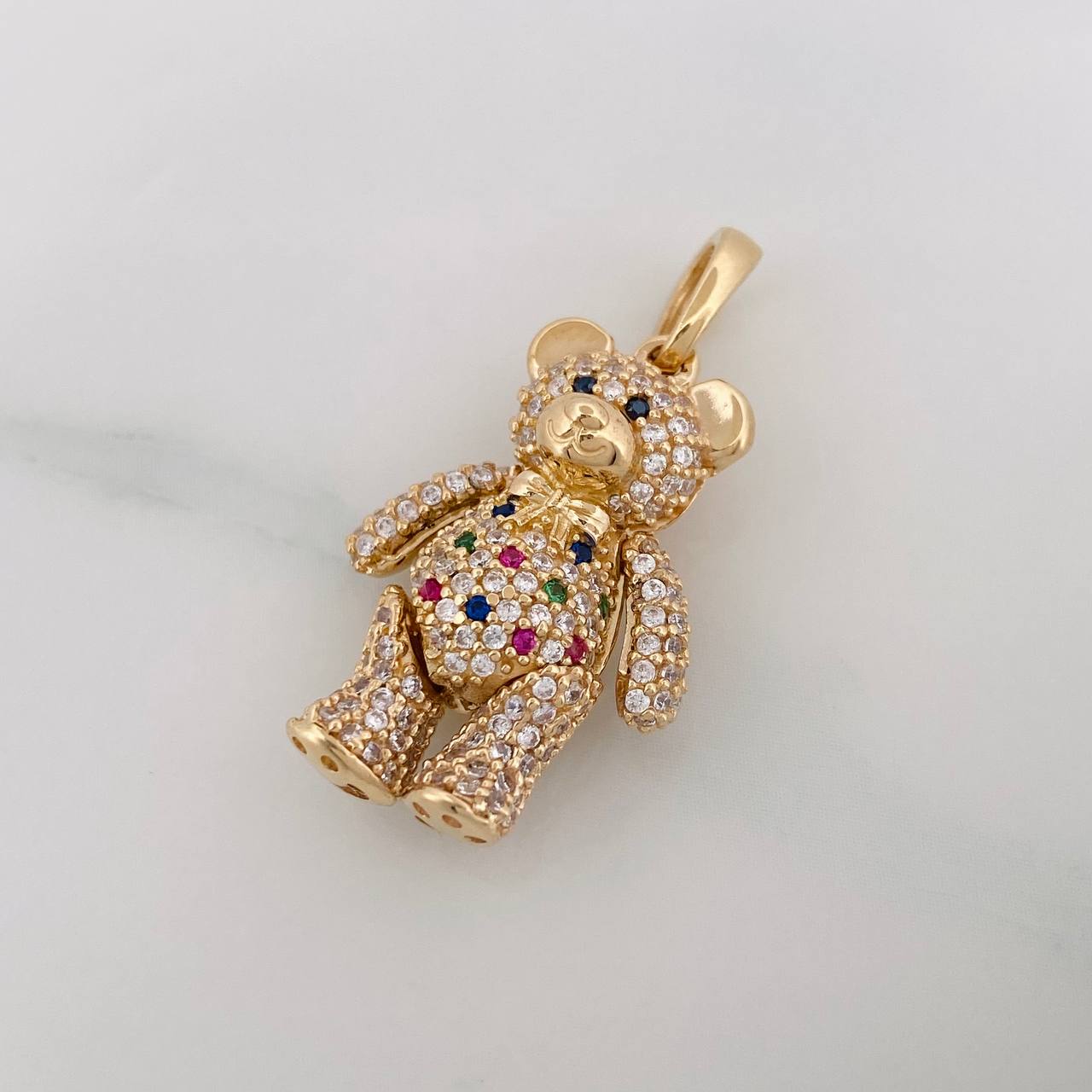 Dije Oso Articulado 5.85g / 3cm Oro Amarillo 18K