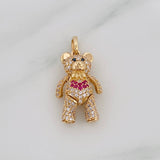 Dije Oso Articulado 4.35g / 2.5cm Oro Amarillo 18K
