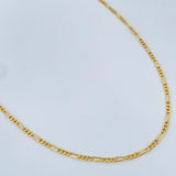 Cadena Figaro 1.7gr / 60.1cm / Oro Amarillo +1 18K %