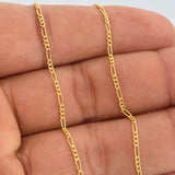 Cadena Figaro 1.7gr / 60.1cm / Oro Amarillo +1 18K %