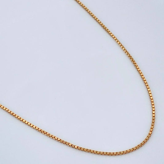 Cadena Veneciana 2.15gr / 60cm / Oro Amarillo +3 18K %