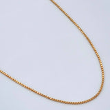Cadena Veneciana 2.15gr / 60cm / Oro Amarillo +3 18K %