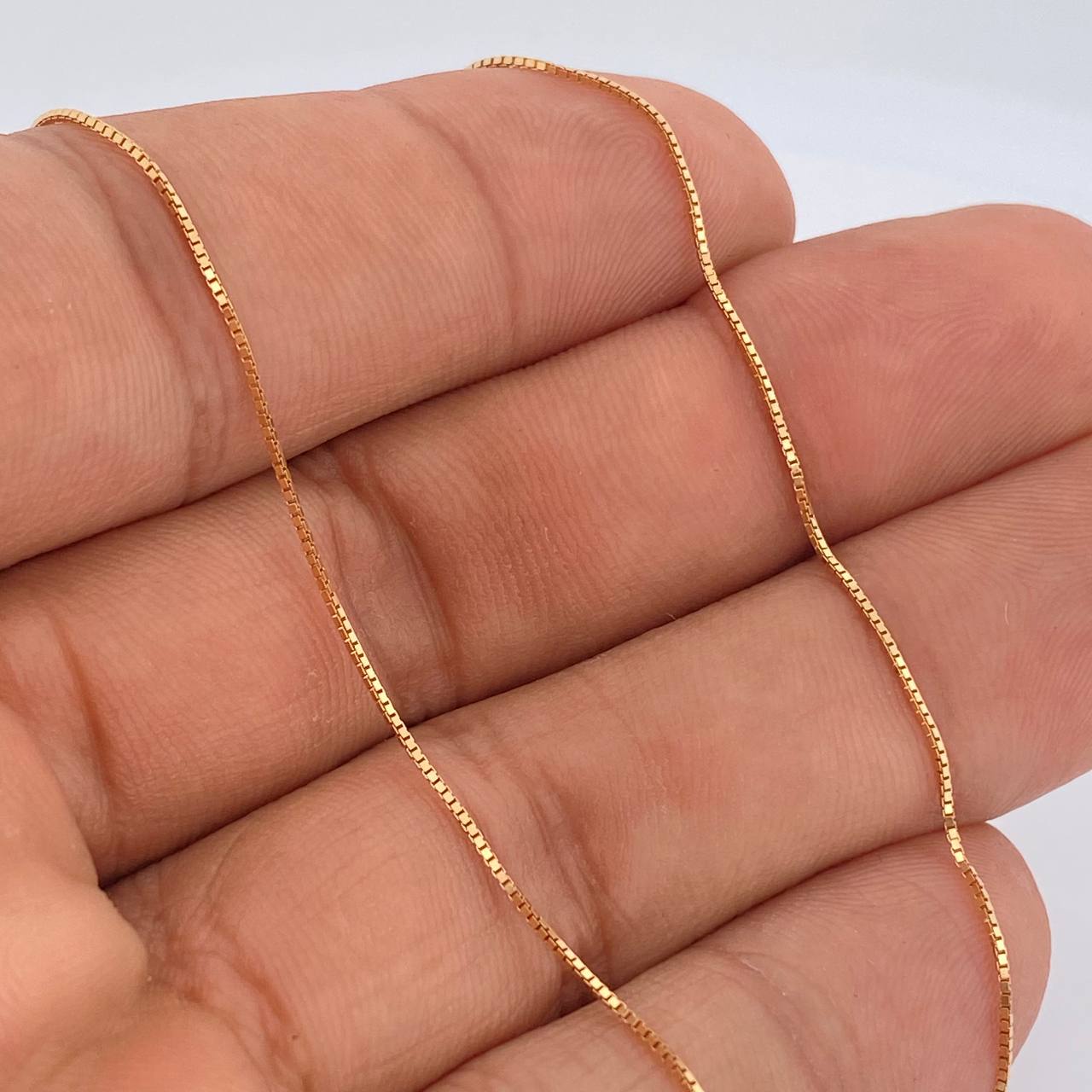 Cadena Veneciana 2.15gr / 60cm / Oro Amarillo +3 18K %