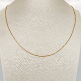 Cadena Veneciana 2.15gr / 60cm / Oro Amarillo +3 18K %