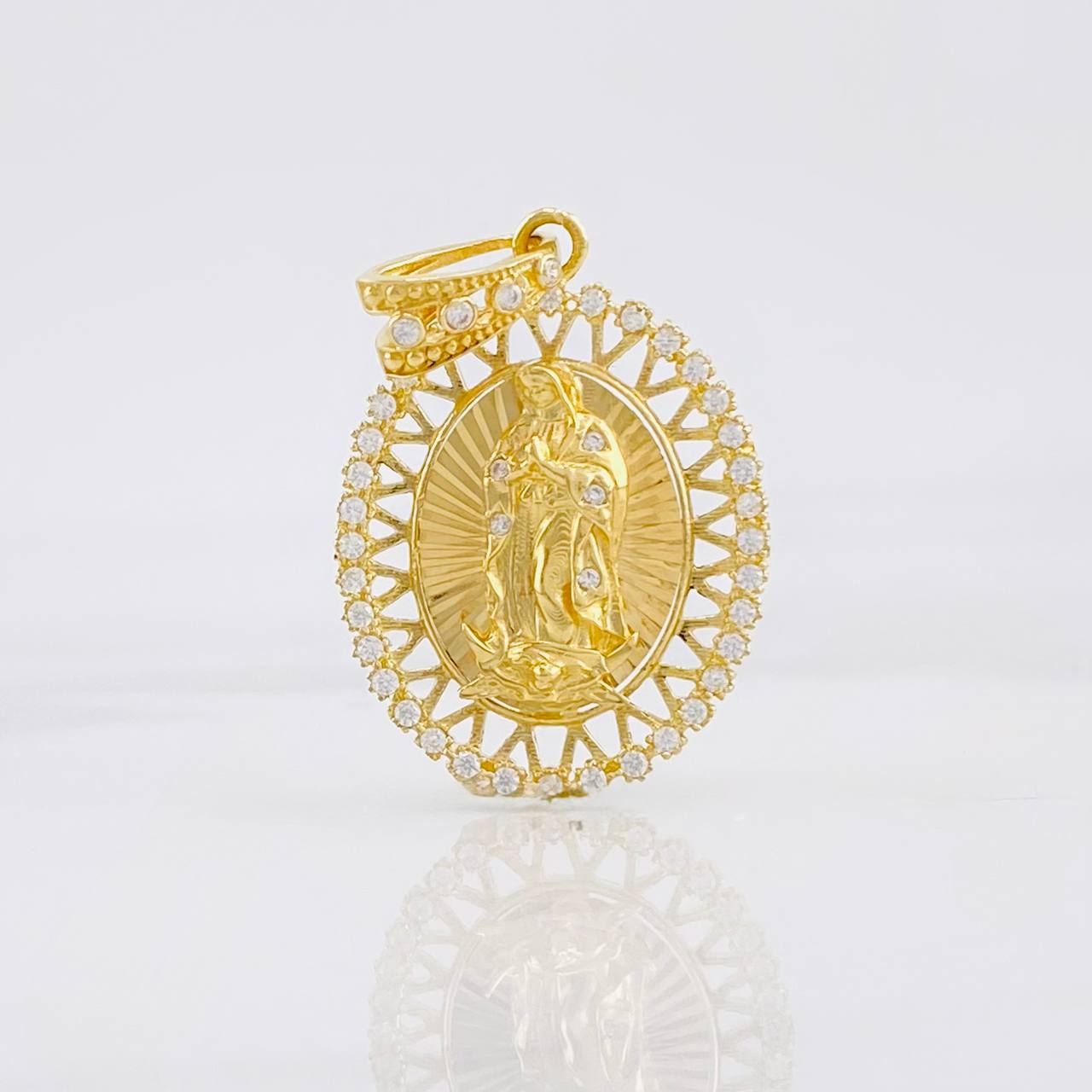 Dije Virgen de Guadalupe 4.55g / 3.5cm Oro Amarillo 18K