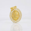 Dije Virgen de Guadalupe 4.55g / 3.5cm Oro Amarillo 18K