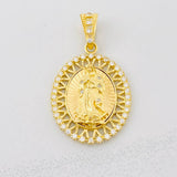 Dije Virgen de Guadalupe 4.55g / 3.5cm Oro Amarillo 18K