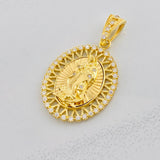 Dije Virgen de Guadalupe 4.55g / 3.5cm Oro Amarillo 18K