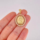 Dije Virgen de Guadalupe 4.55g / 3.5cm Oro Amarillo 18K