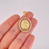 Dije Virgen de Guadalupe 4.65g / 3.5cm Oro Amarillo 18K