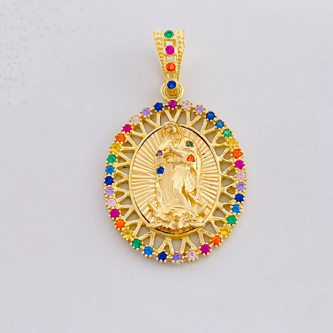 Dije Virgen de Guadalupe 4.65g / 3.5cm Oro Amarillo 18K