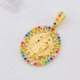 Dije Virgen de Guadalupe 4.6g / 3.5cm Oro Amarillo 18K