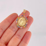 Dije Virgen de Guadalupe 4.6g / 3.5cm Oro Amarillo 18K