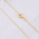 Cadena Singapur 1g / 45cm / 1mm Oro Amarillo 18K