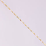 Cadena Singapur 1g / 45cm / 1mm Oro Amarillo 18K