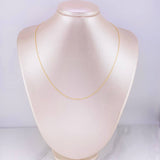 Cadena Singapur 1g / 45cm / 1mm Oro Amarillo 18K