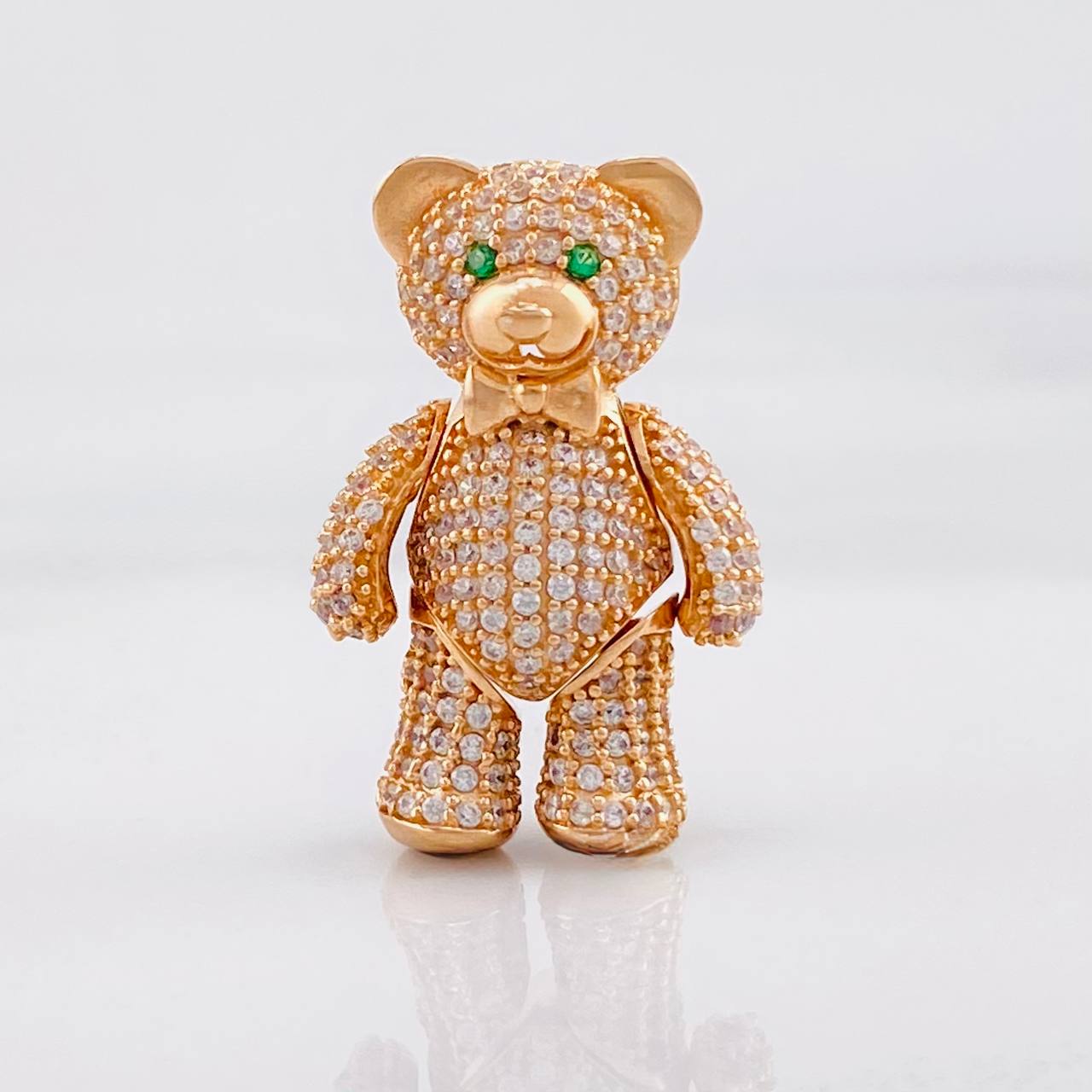 Dije Oso Articulado 8.1g / 2.6cm Oro Rosa 18K