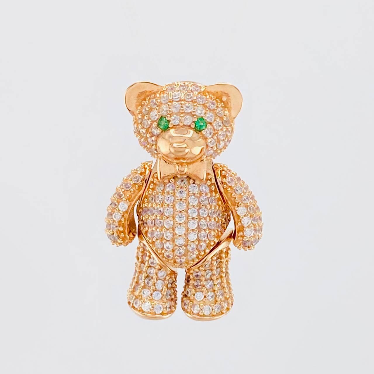 Dije Oso Articulado 8.1g / 2.6cm Oro Rosa 18K