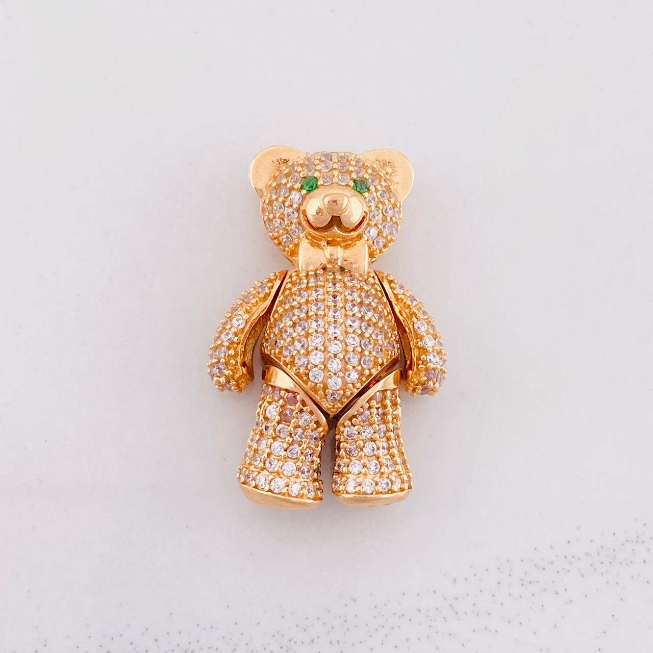 Dije Oso Articulado 8.1g / 2.6cm Oro Rosa 18K