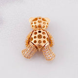 Dije Oso Articulado 8.1g / 2.6cm Oro Rosa 18K