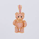 Dije Oso Articulado 3.6g / 2.4cm Oro Rosa 18K