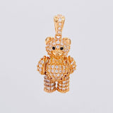 Dije Oso Articulado 3.5g / 2.4cm Oro Rosa 18K