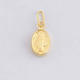 Dije Virgen Milagrosa 0.3g / 1.3cm Oro Amarillo 18K