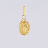 Dije Virgen Milagrosa 0.3g / 1.3cm Oro Amarillo 18K