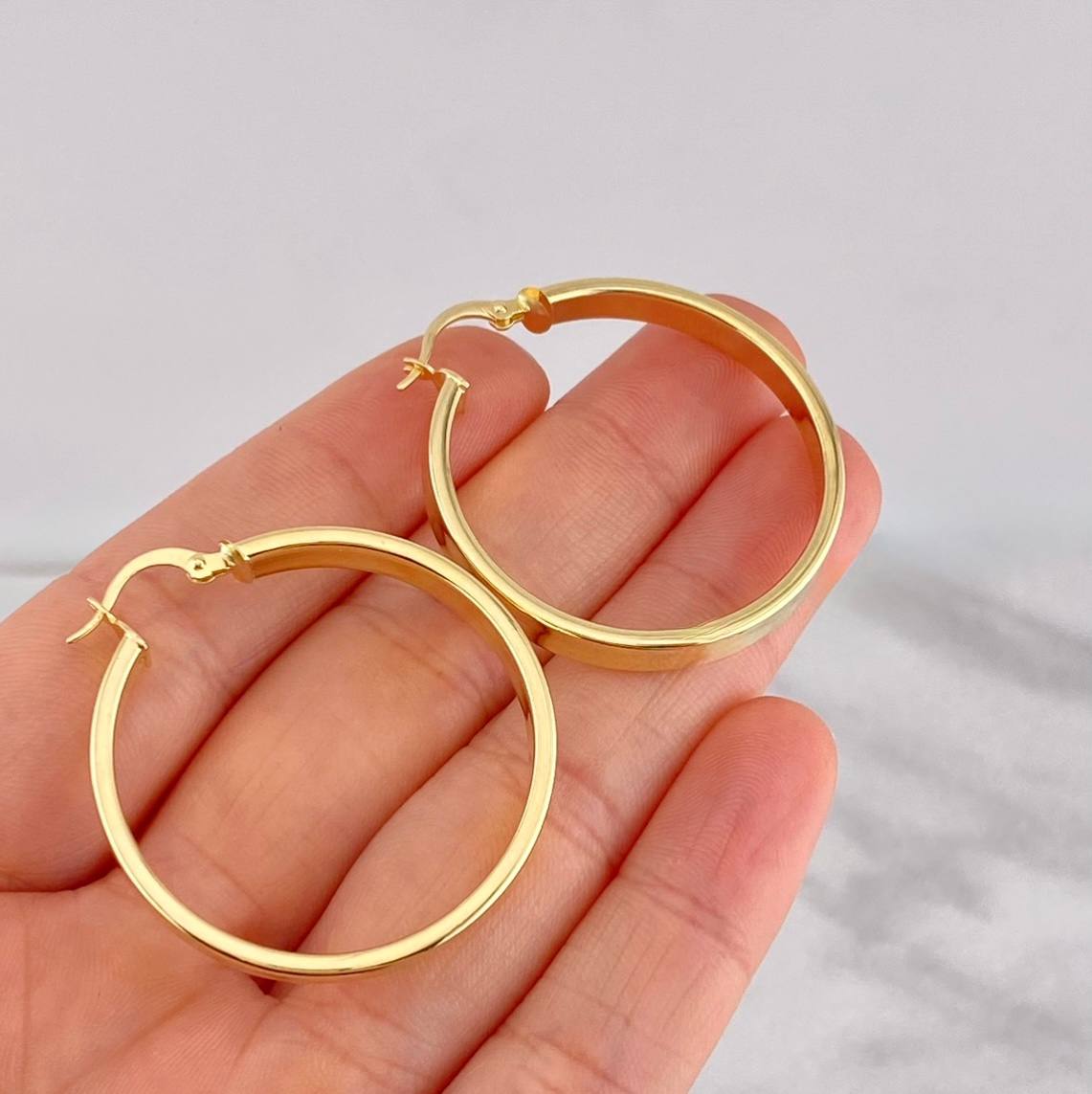 Candongas Fabi 5.65g / 4cm Oro Amarillo 18K