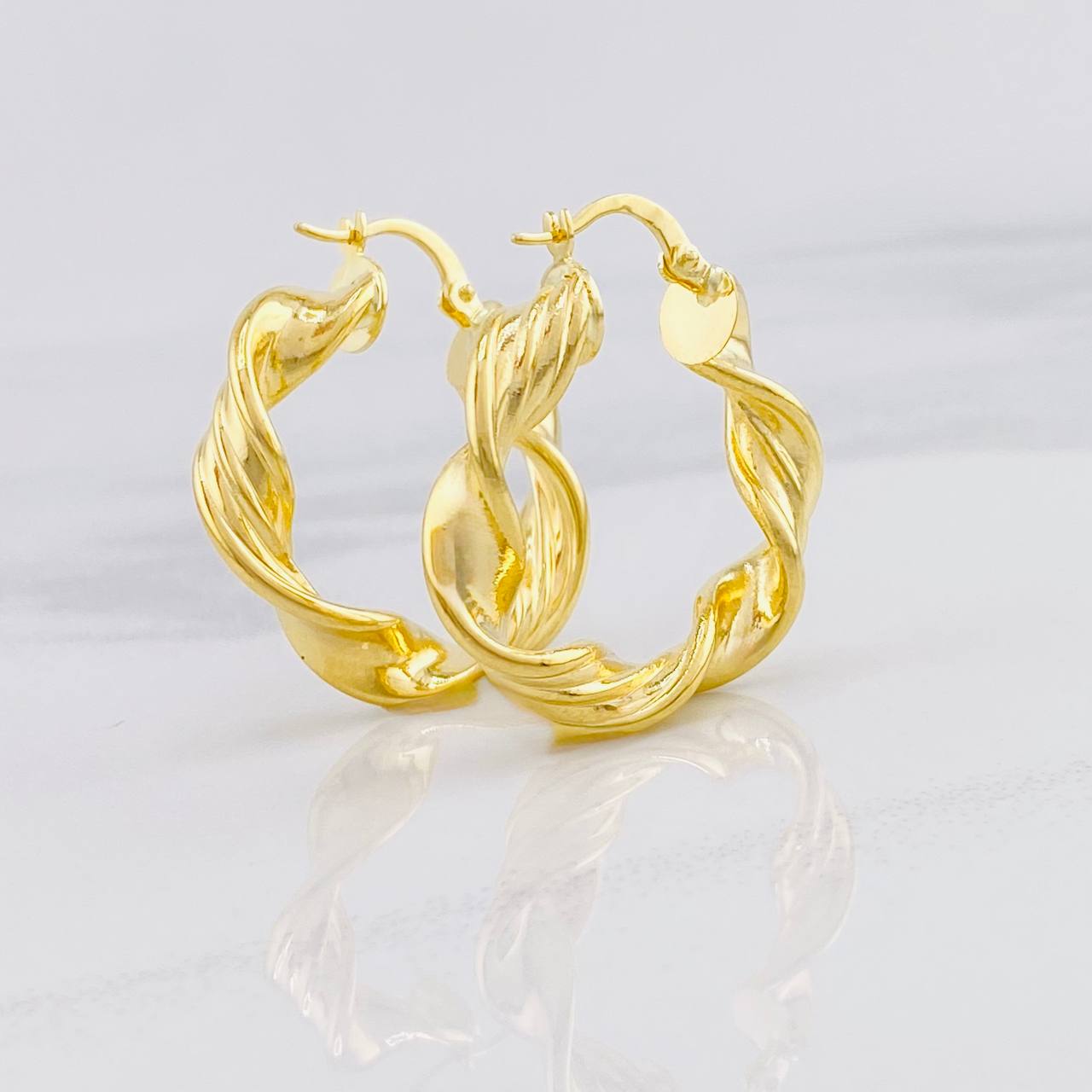 Candongas Nico 5.3g / 3.1cm Oro Amarillo 18K