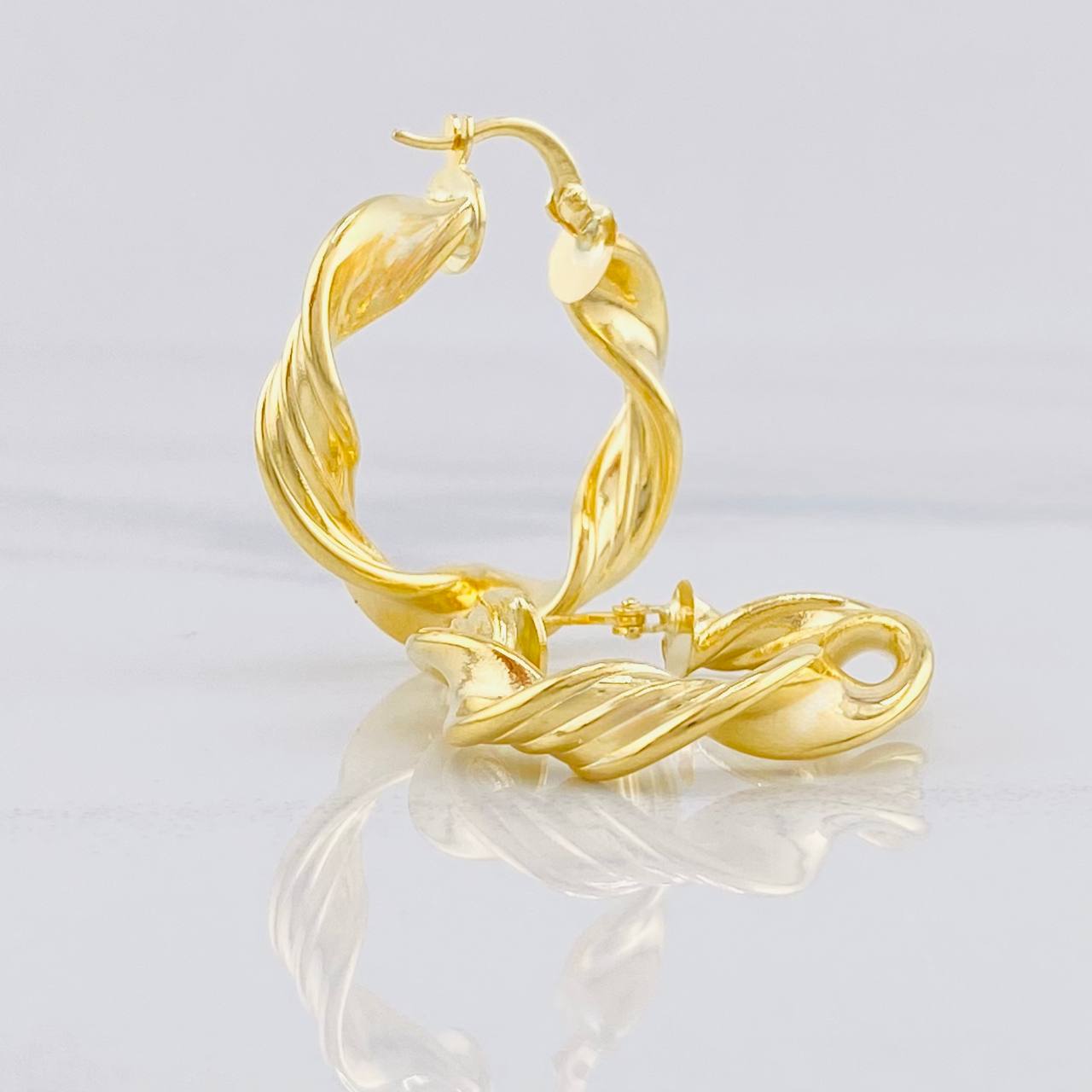 Candongas Nico 5.3g / 3.1cm Oro Amarillo 18K