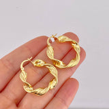 Candongas Nico 5.3g / 3.1cm Oro Amarillo 18K