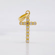 Dije Cruz Tupida 1.45g / 2.2cm Oro Amarillo  18K