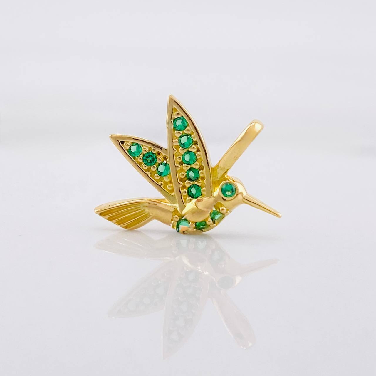 Dije Colibri 1.2g / 1.6cm Oro Amarillo 18K