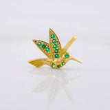 Dije Colibri 1.2g / 1.6cm Oro Amarillo 18K