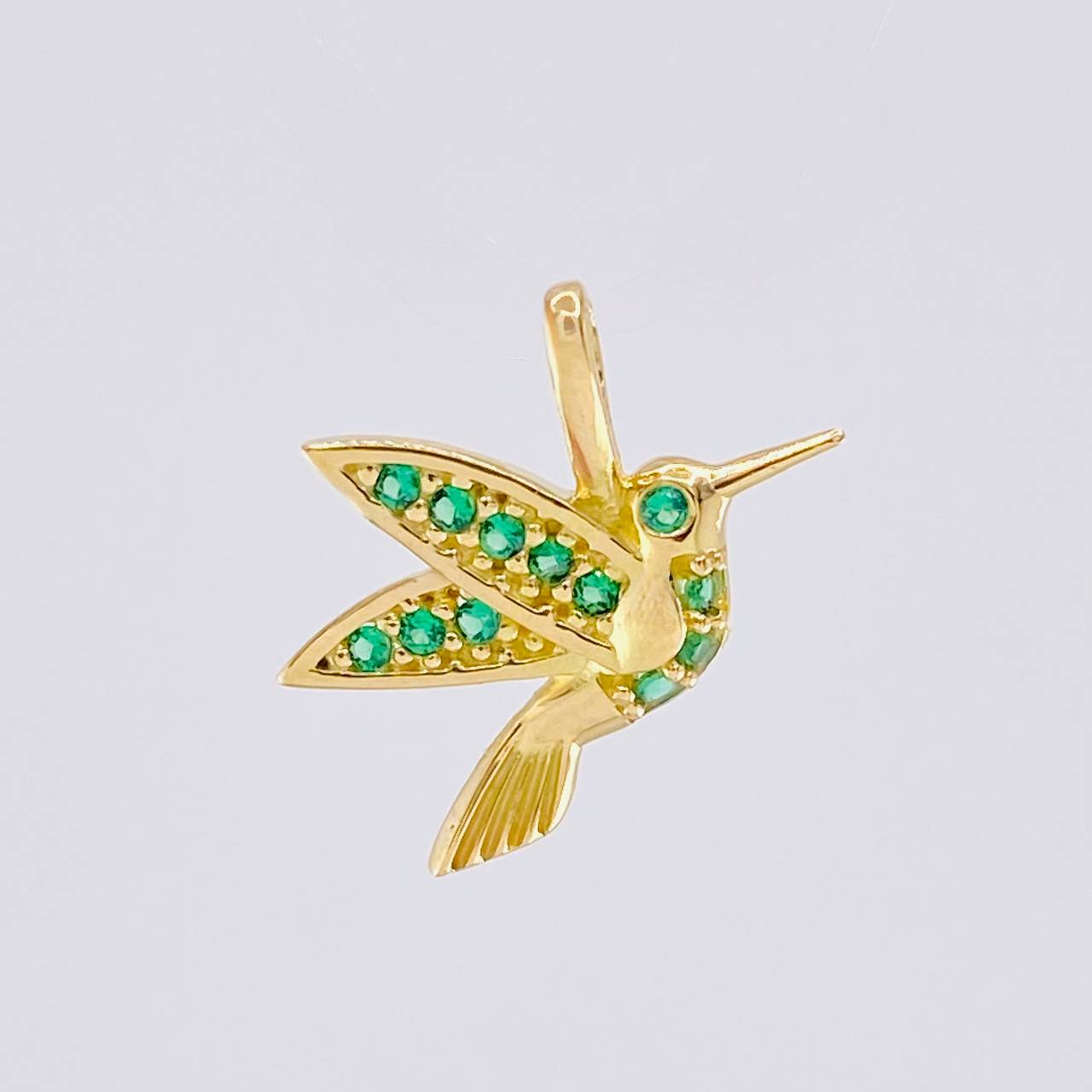 Dije Colibri 1.2g / 1.6cm Oro Amarillo 18K