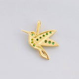 Dije Colibri 1.2g / 1.6cm Oro Amarillo 18K
