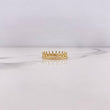 Anillo Corona 1.65gr / T7 3/4 / Oro Amarillo 18K #