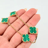 Pulso Cajon Trebol 9.3gr / 20cm / 2mm Oro Amarillo 18K ©