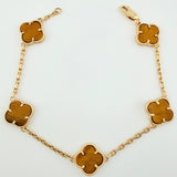 Pulso CajonTrebol 10gr / 18.5cm / 2.2mm Oro Amarillo 18K *