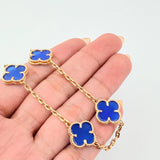 Pulso CajonTrebol 10gr / 19cm / 2.2mm Oro Amarillo 18K *