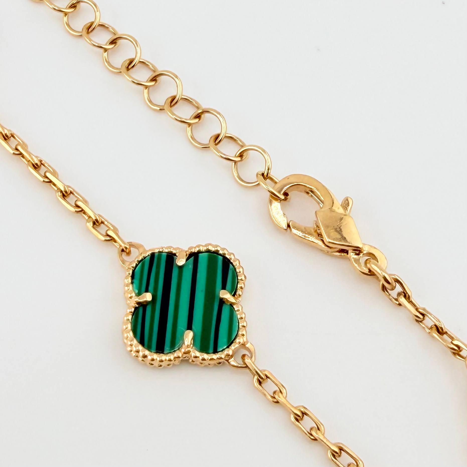 Cadena Cajon Trebol 17.55gr / 40cm / 2mm Oro Amarillo 18K ©