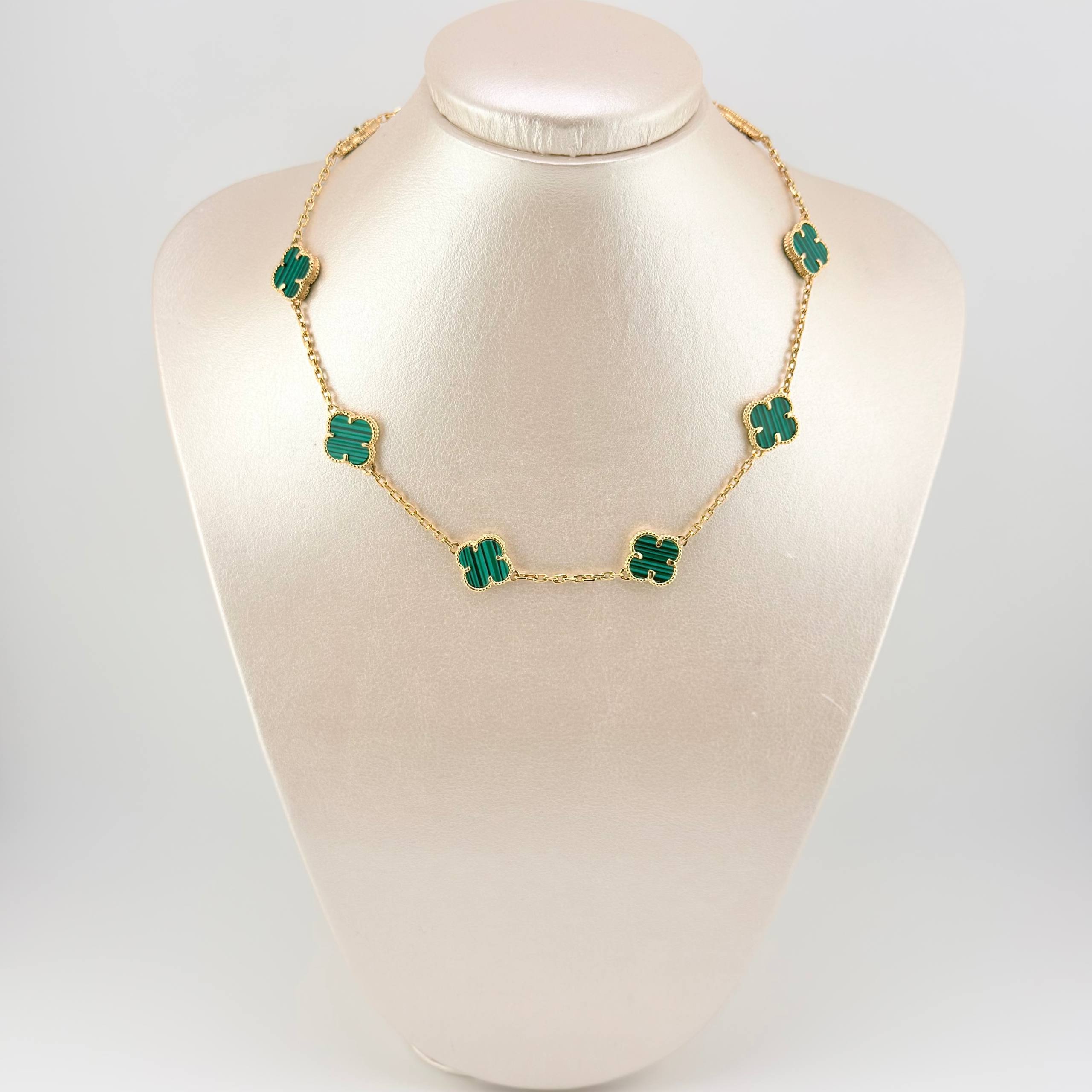 Cadena Cajon Trebol 17.55gr / 40cm / 2mm Oro Amarillo 18K ©