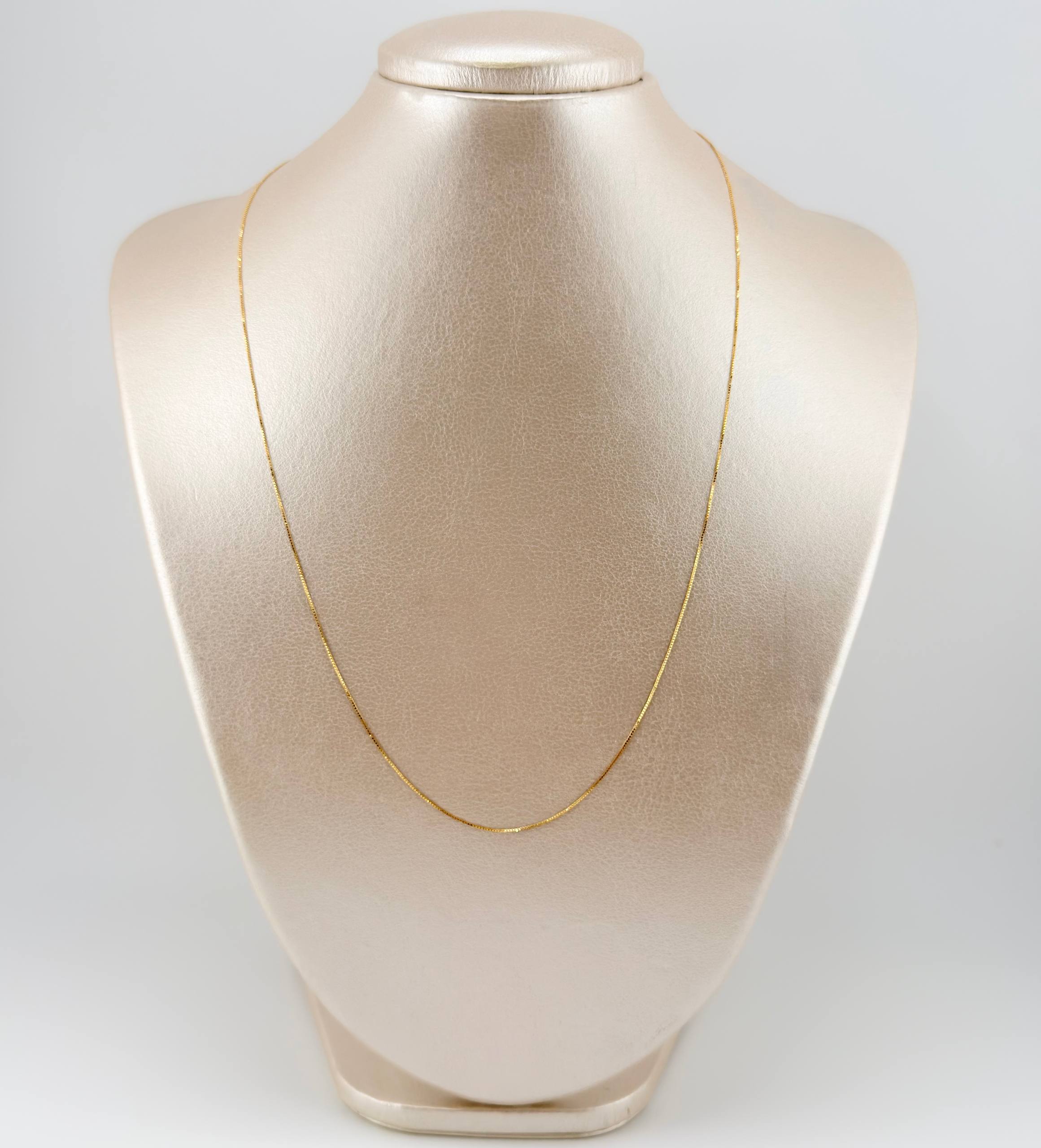 Cadena Veneciana 1gr / 50cm / Oro Amarillo +3 18K *