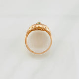 Anillo Virgen Guadalupe 4.9g / T7 1/4 Oro Rosa 18K