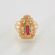 Anillo Virgen Guadalupe 7g / T6 3/4 Oro Rosa 18K